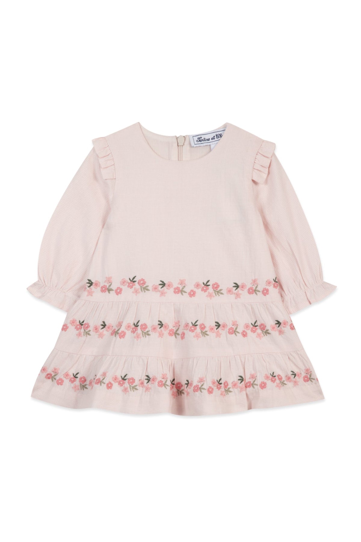 Robe Baby promenade romantique - Rose Pâle