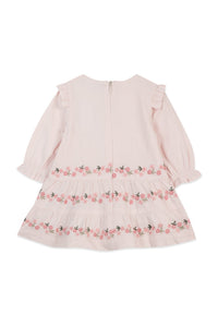 Robe Baby promenade romantique - Rose Pâle