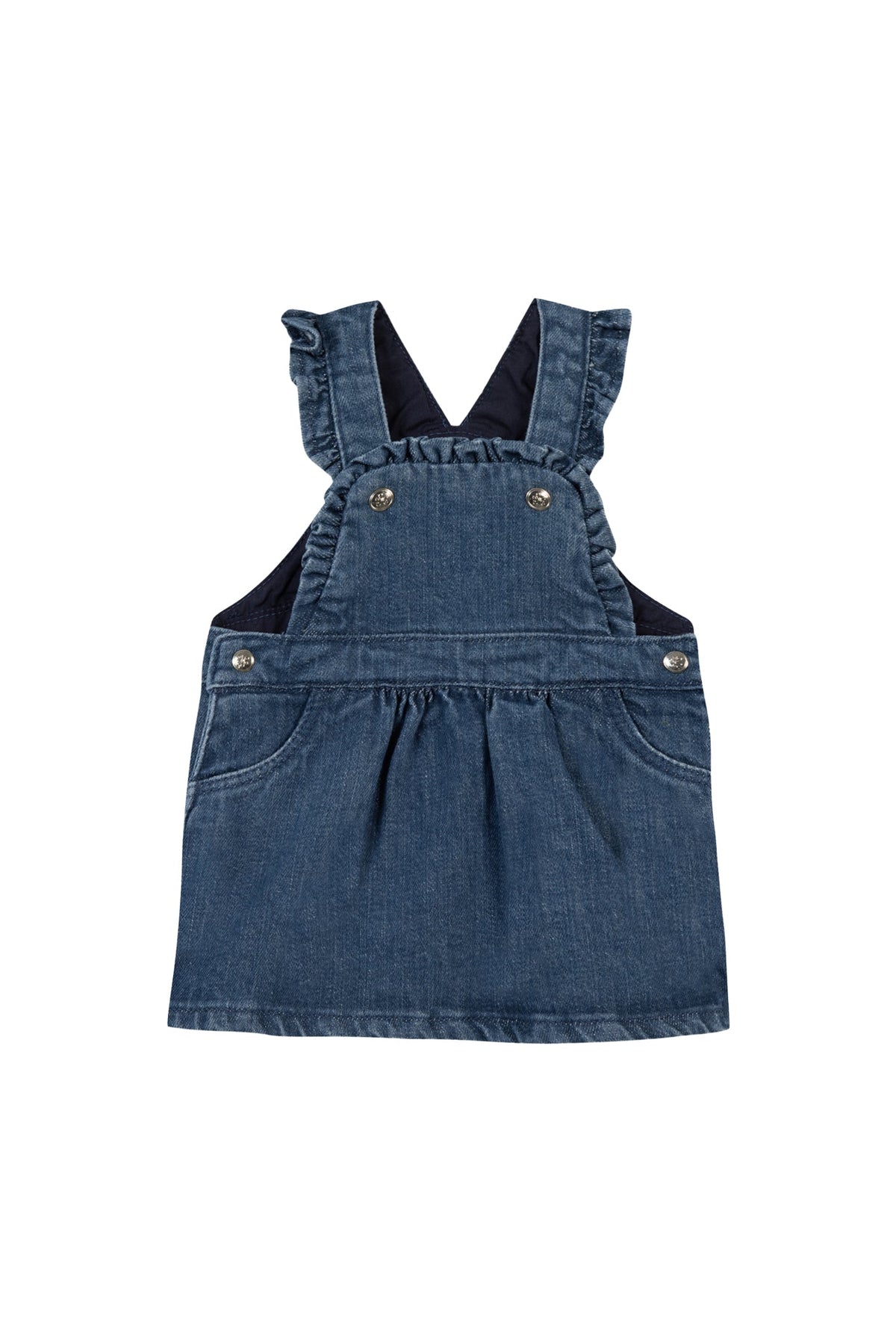 Denim / Robe Baby École Buisssonnière - Denim