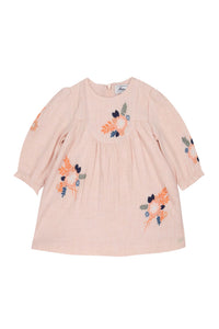 Robe Baby balade parisienne - Rosée