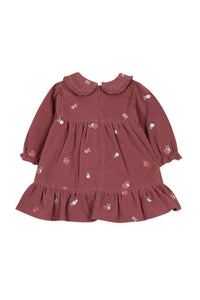 Robe Baby école buisssonnière - Framboise