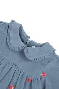 Robe Baby école buisssonnière - Bleuet