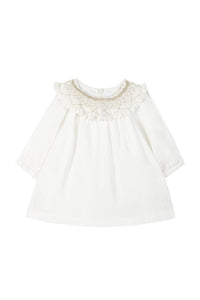 Robe Baby cérémonie - Nacre