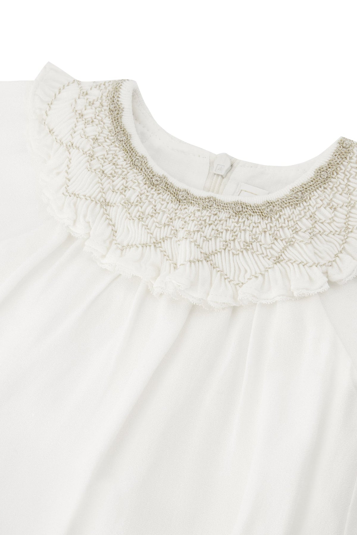Robe Baby cérémonie - Nacre
