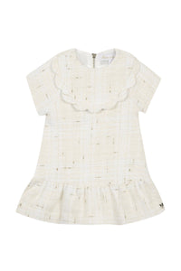 Robe cérémonie en coton - Nacre