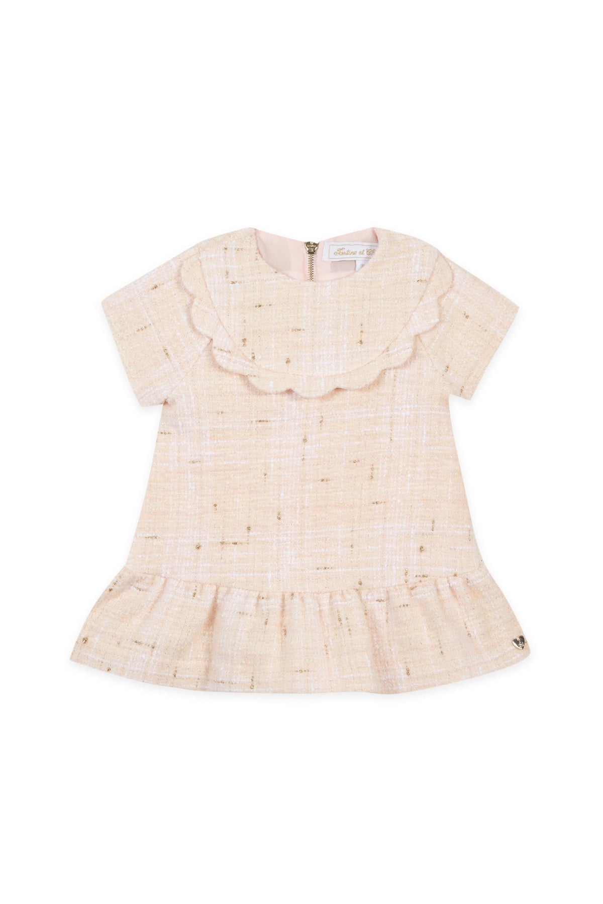 Robe Baby cérémonie - Rose Pâle