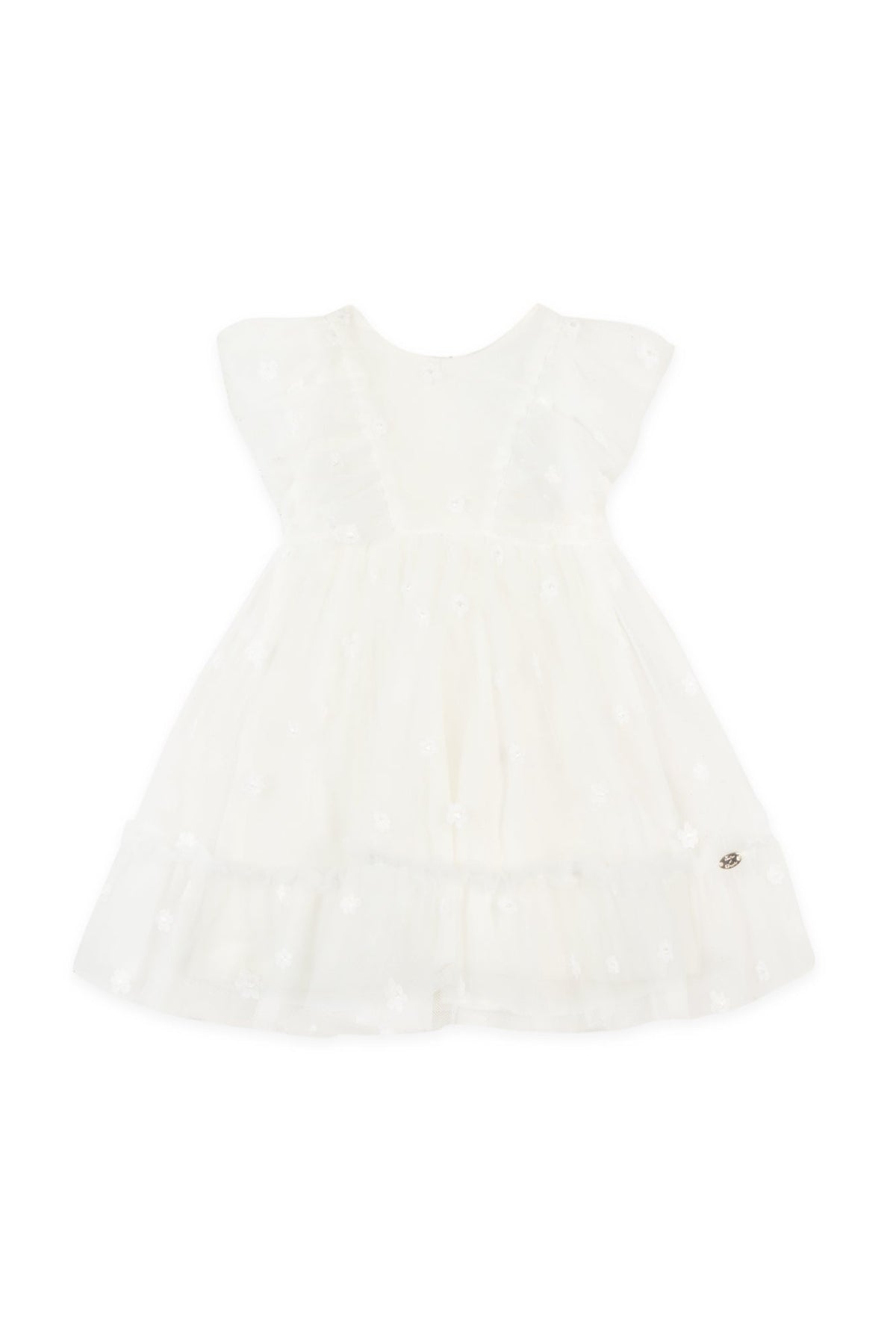 Robe Baby cérémonie - Nacre