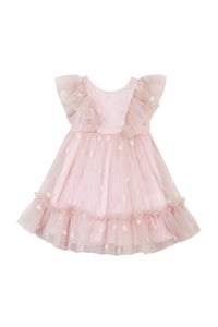 Robe Baby cérémonie - Rose Pâle