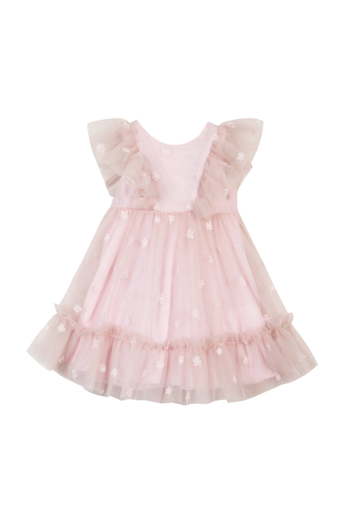 Robe Baby cérémonie - Rose Pâle