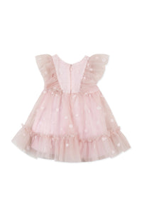 Rose Pâle / Robe Baby Cérémonie - Rose Pâle