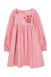 Robe École buissonnière - Framboise