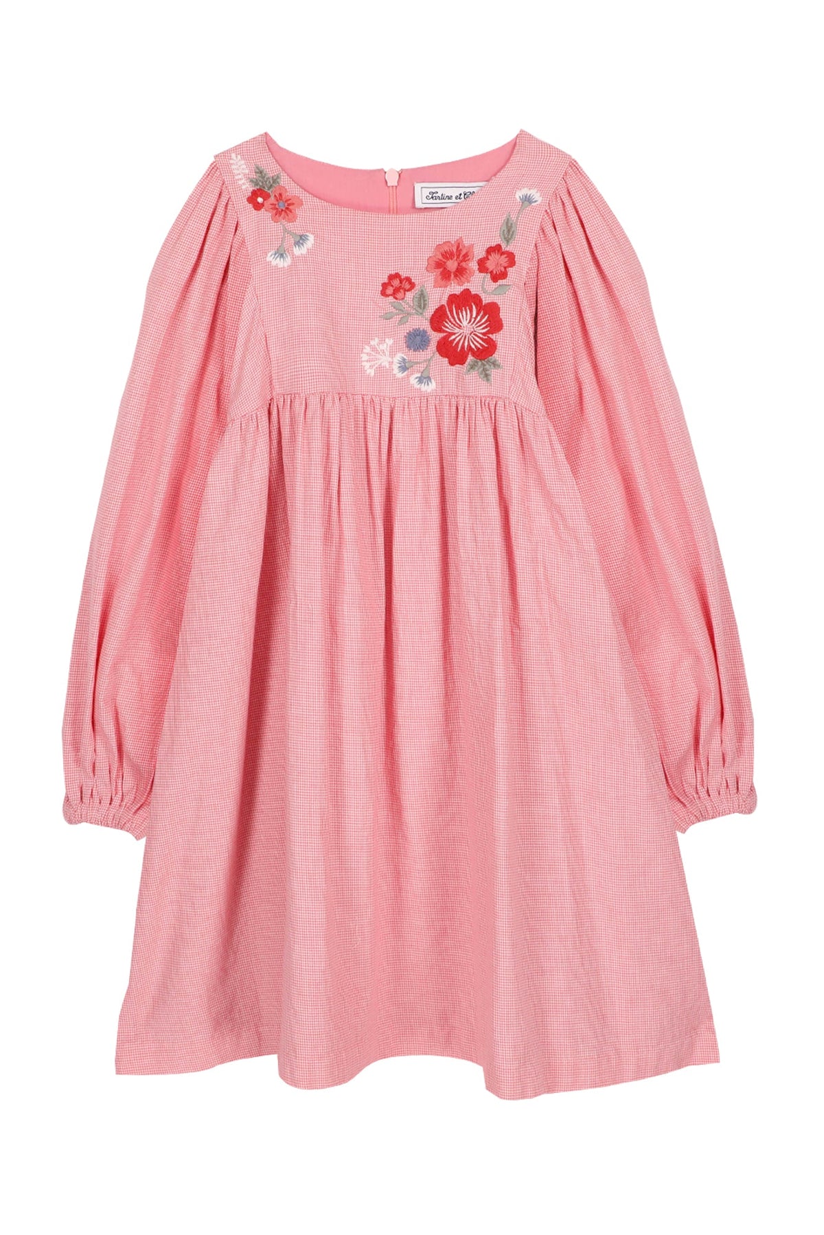 Robe École buissonnière - Framboise