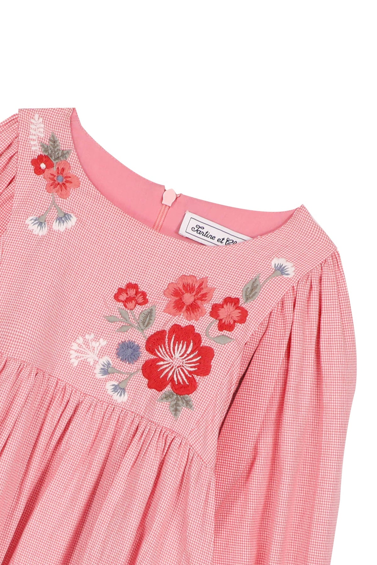 Robe École buissonnière - Framboise