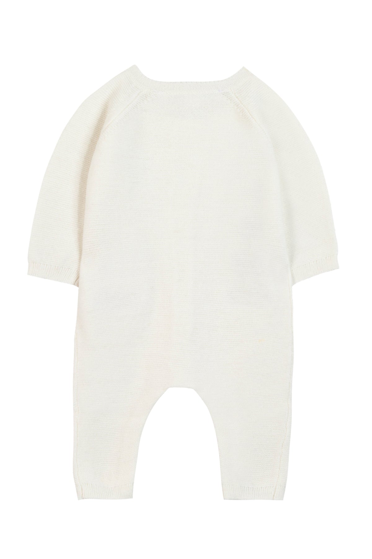 Pull - Ecru broderie mouton