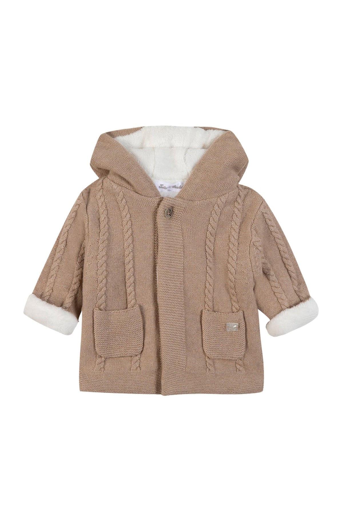 Manteau Premier trousseau - Greige Chiné