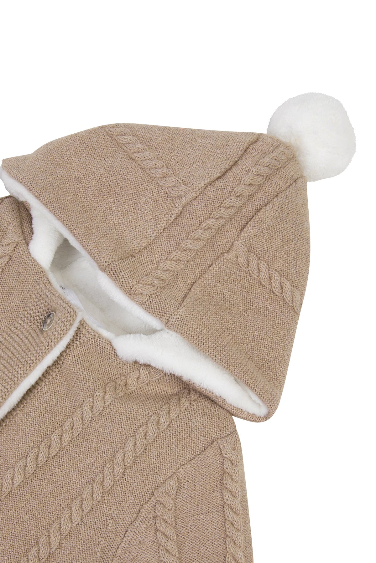 Manteau Premier trousseau - Greige Chiné