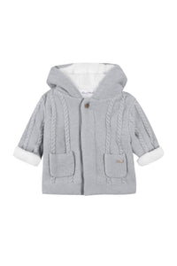 Manteau Premier trousseau - Gris Chiné Clair