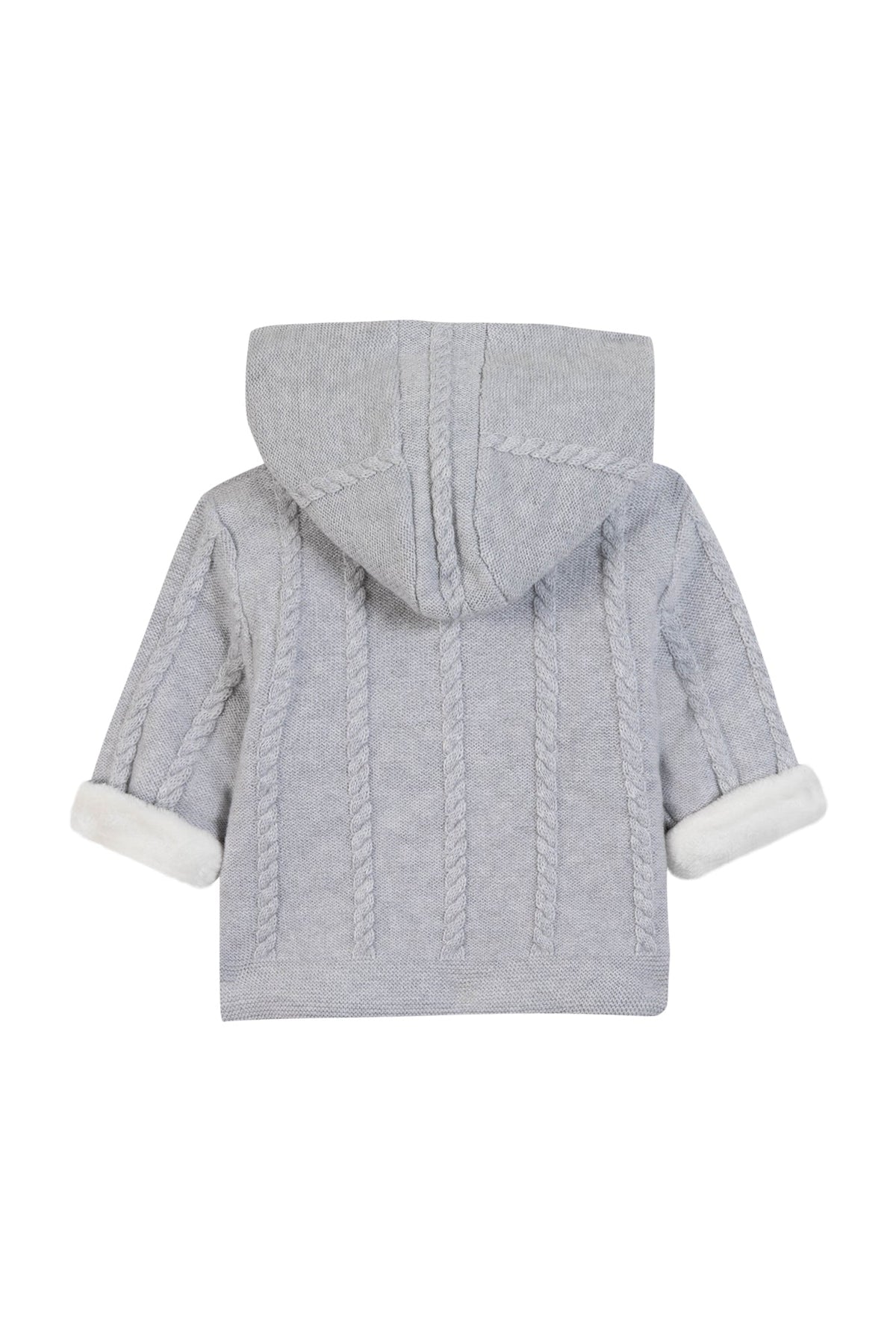 Manteau Premier trousseau - Gris Chiné Clair