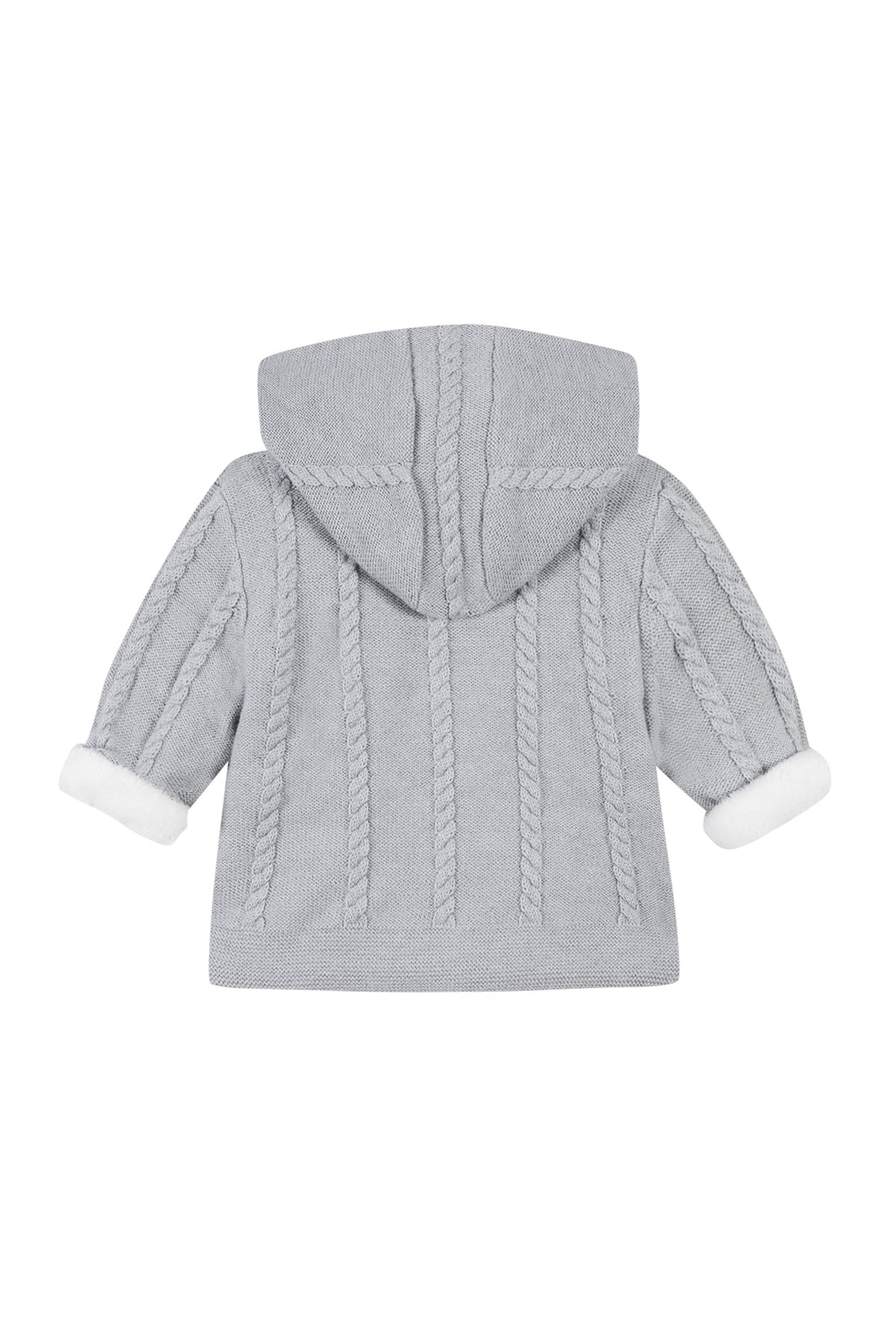 Manteau Premier trousseau - Gris Chiné Clair