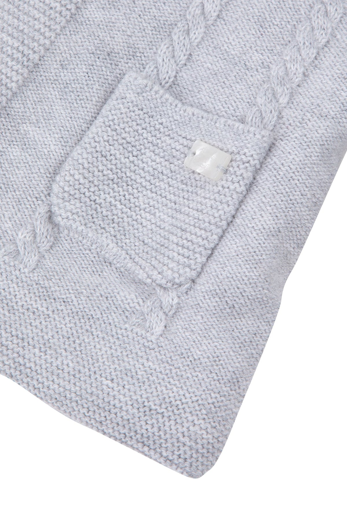 Manteau Premier trousseau - Gris Chiné Clair
