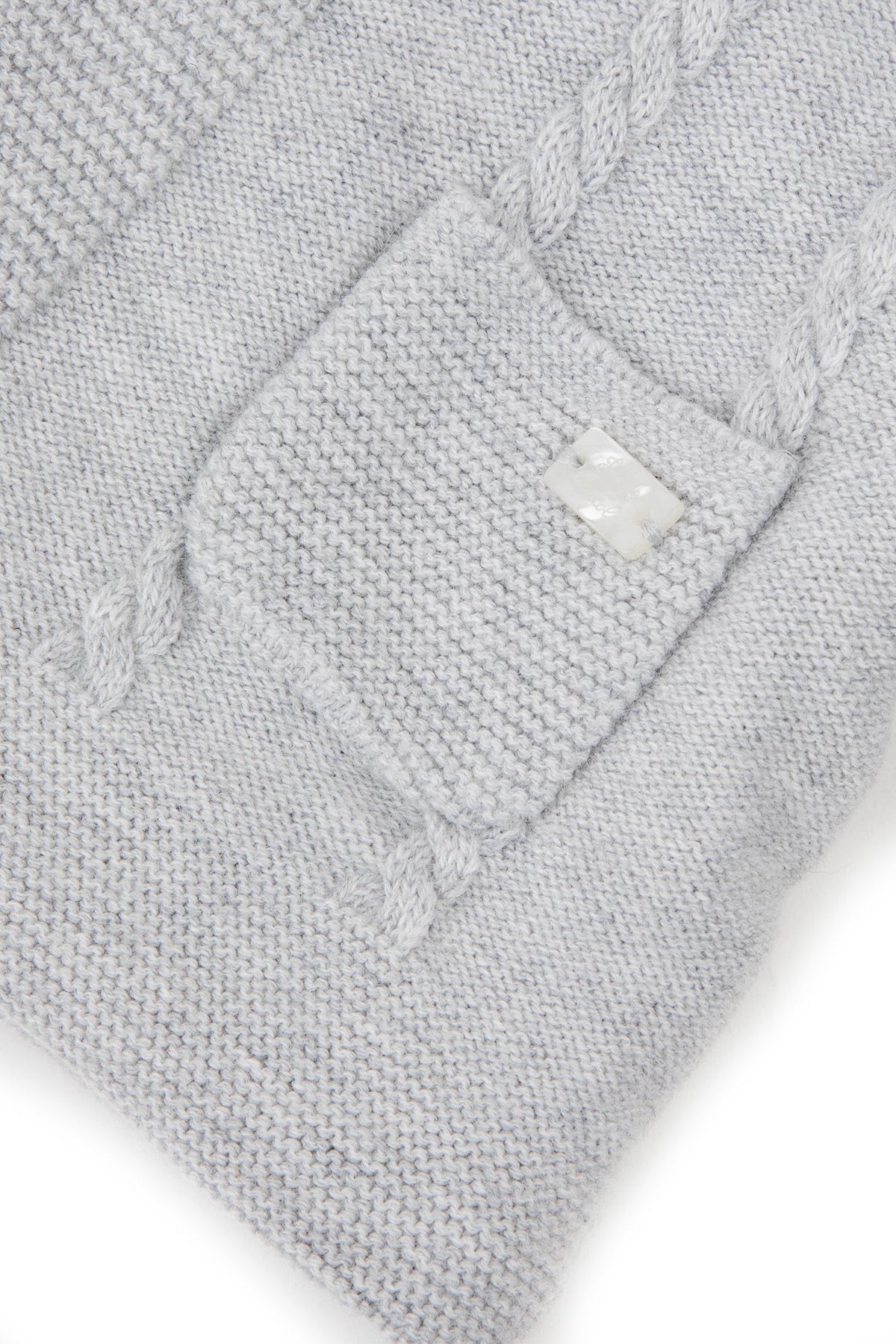 Manteau Premier trousseau - Gris Chiné Clair