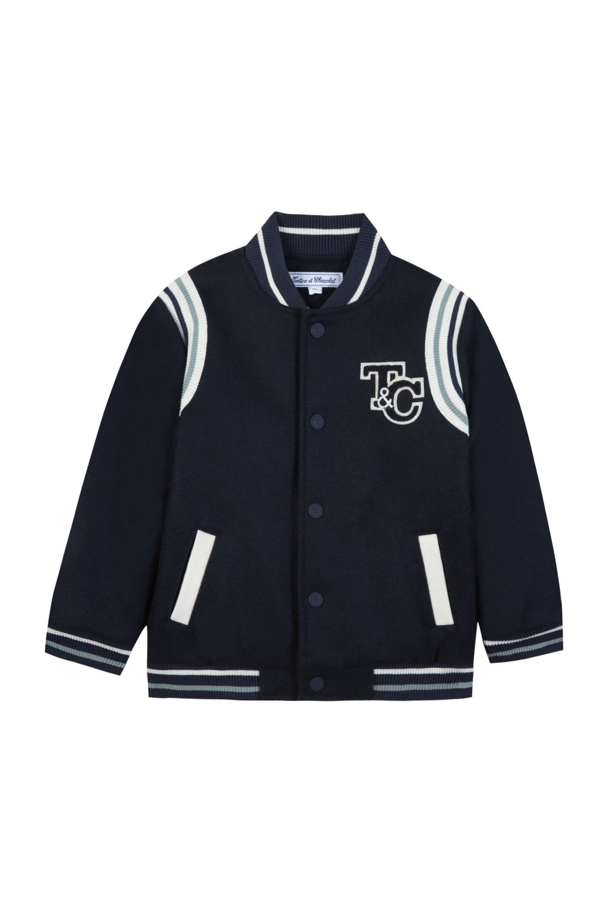 Marine / Veste Apprenti Artiste En Laine - Marine
