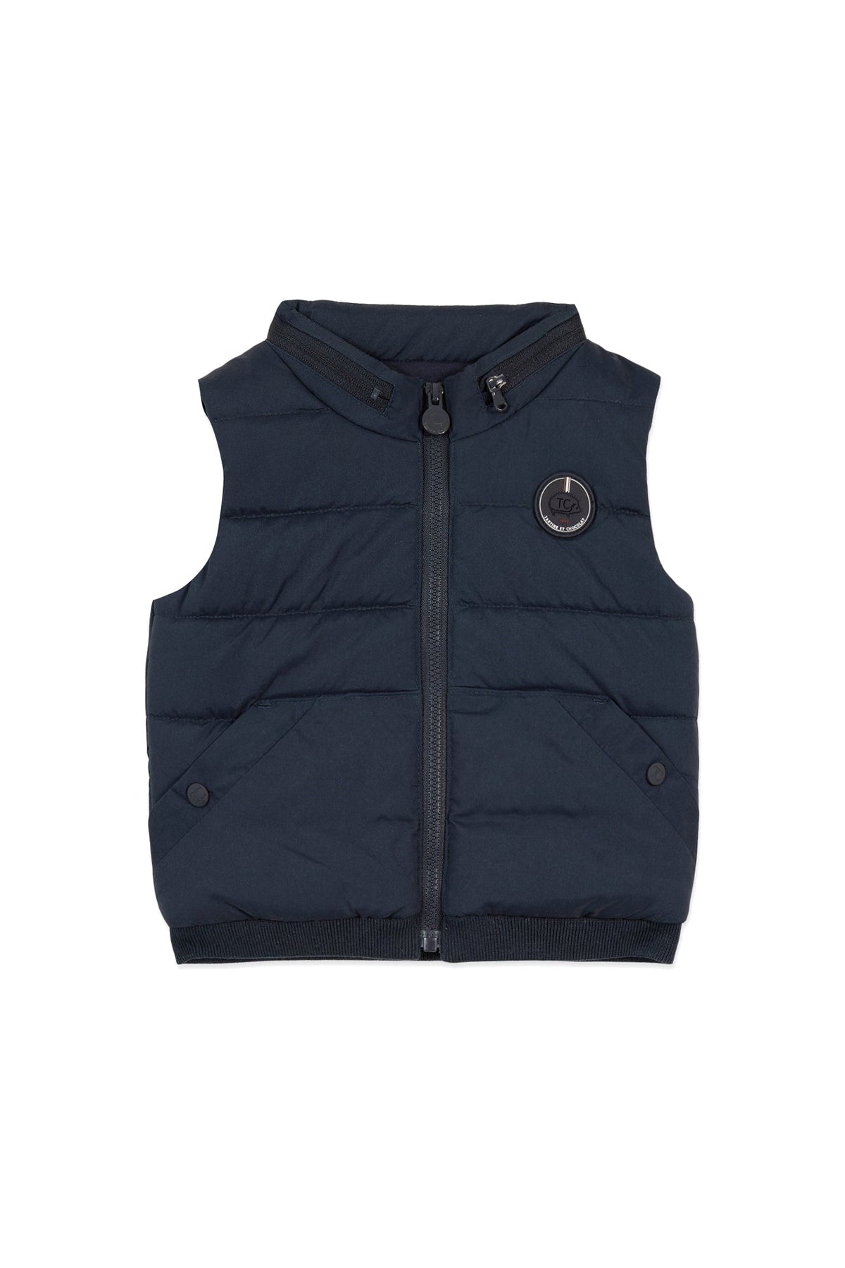 Doudoune Baby globe trotteur - Marine