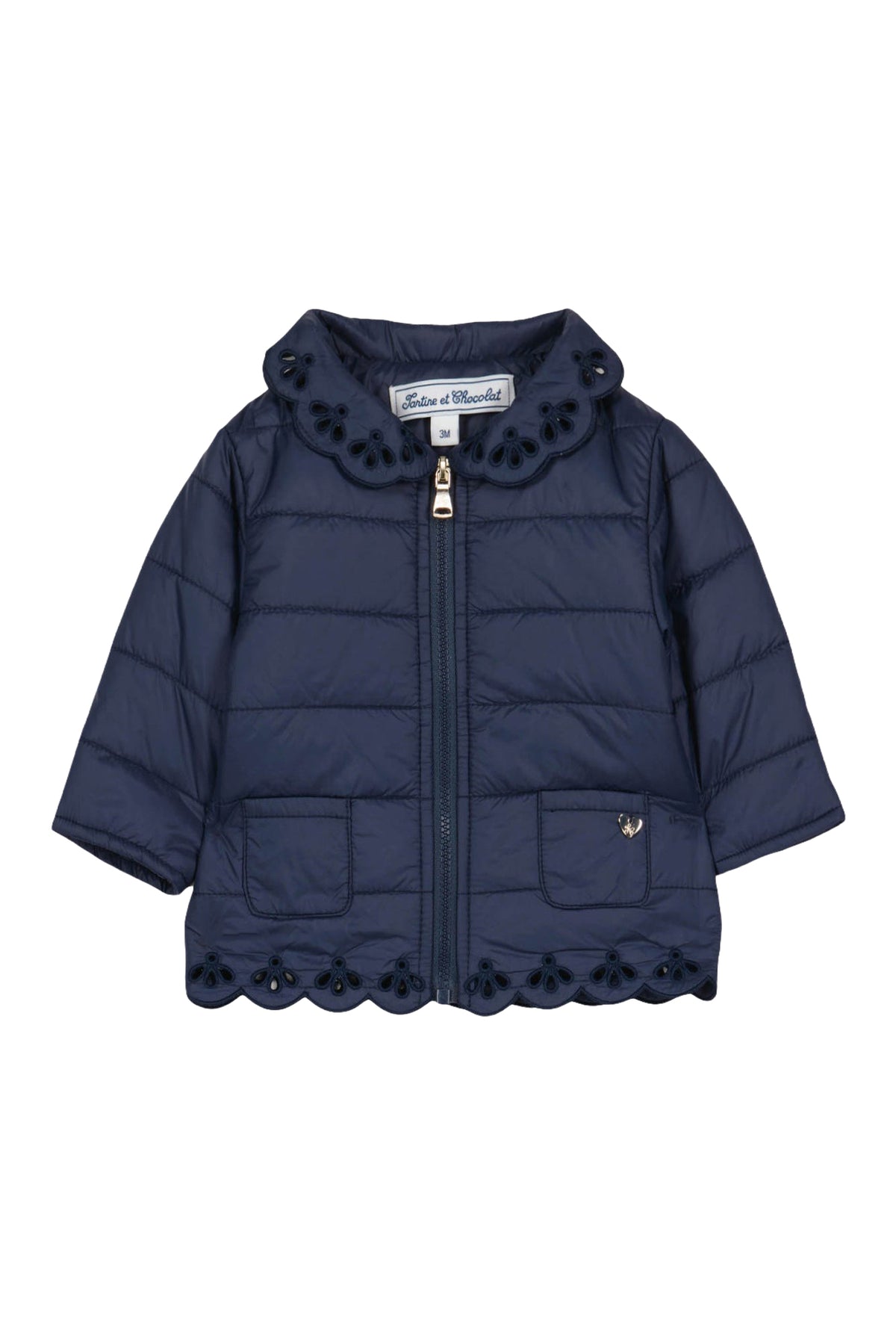 Doudoune balade parisienne - Bleu marine