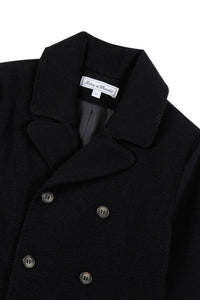 Manteau Globe trotteur en laine - Marine