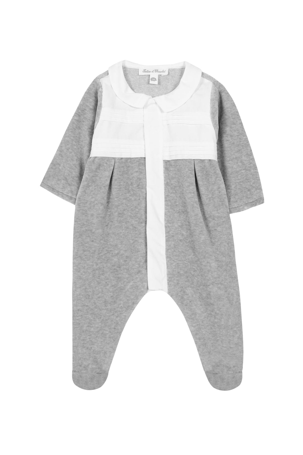 Pyjama Baby nuit - Gris Chiné
