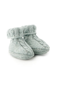Gilet Baby conquete arctique en laine - Bleu Grisé