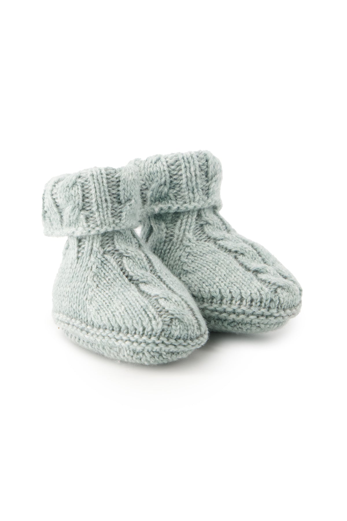 Gilet Baby conquete arctique en laine - Bleu Grisé