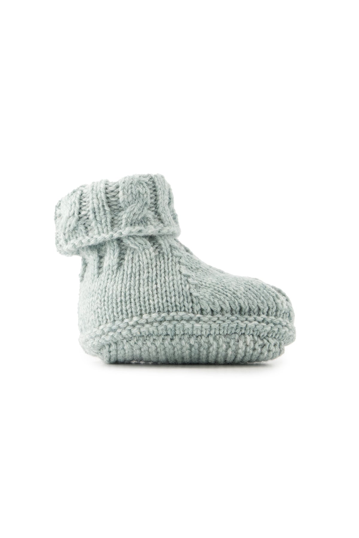 Gilet Baby conquete arctique en laine - Bleu Grisé