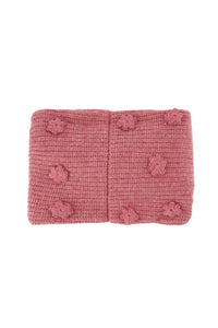 Bandeau École buissonnière en laine - Framboise Chiné
