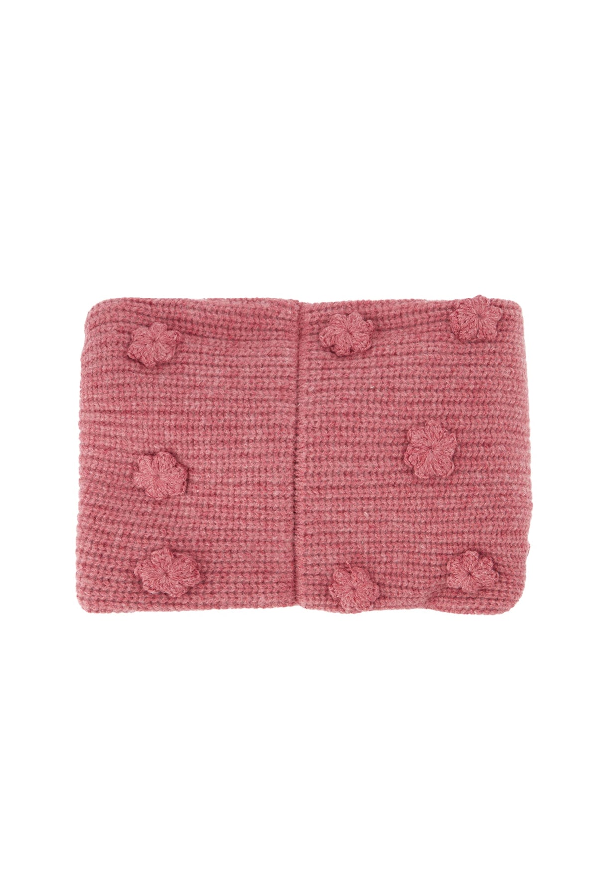 Bandeau École buissonnière en laine - Framboise Chiné