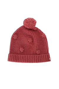 Bonnet École buissonnière en laine - Framboise Chiné