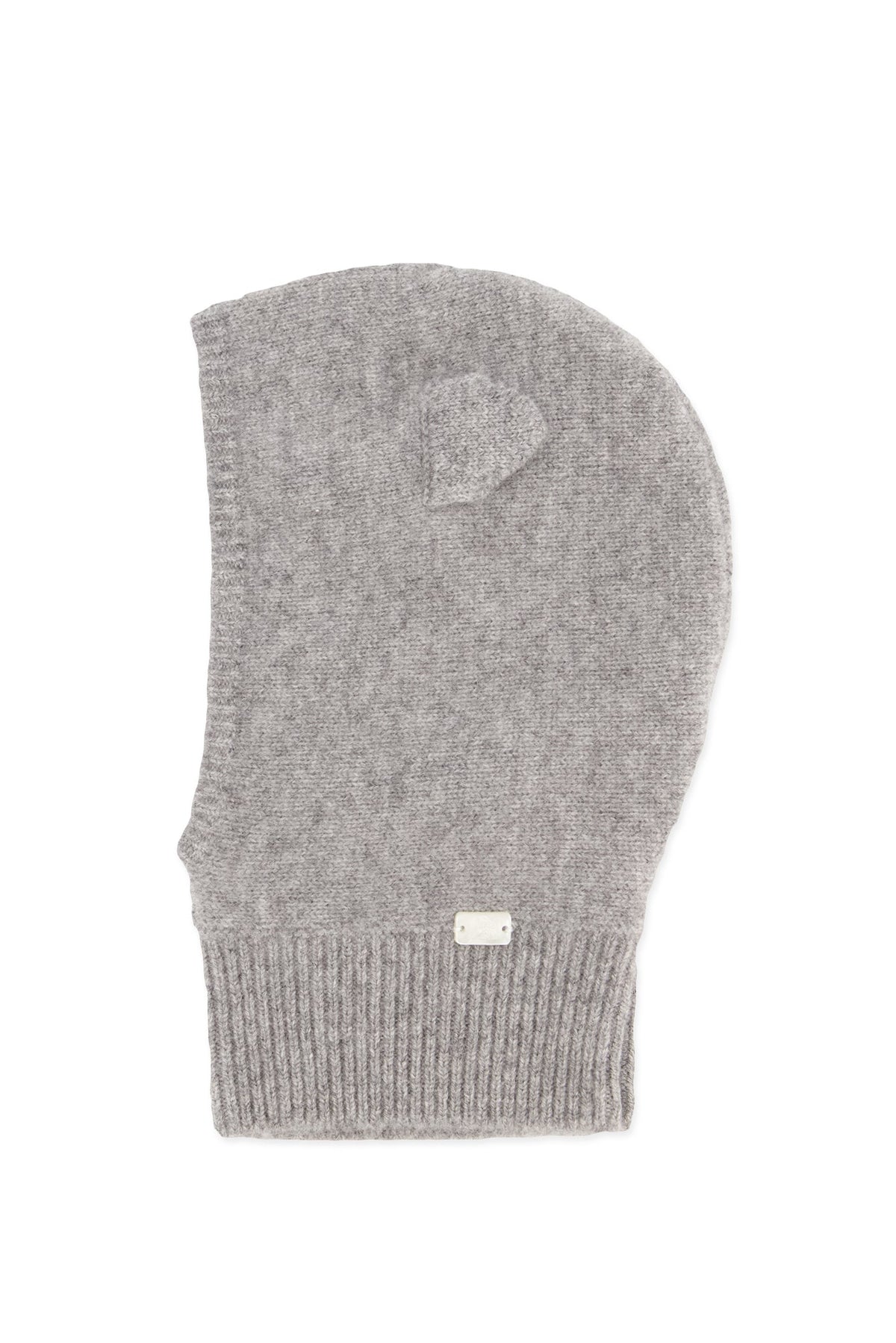 Gris Chiné Moyen / Cagoule Baby Un Air De Campagne En Cachemire - Gris Chiné Moyen