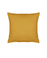 Como pillowcase in cotton gauze - Mustard
