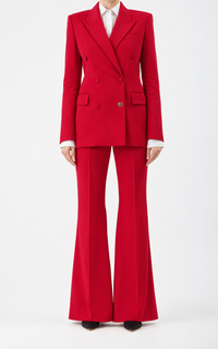 Gavin wool blazer jacket - Scarlet Red