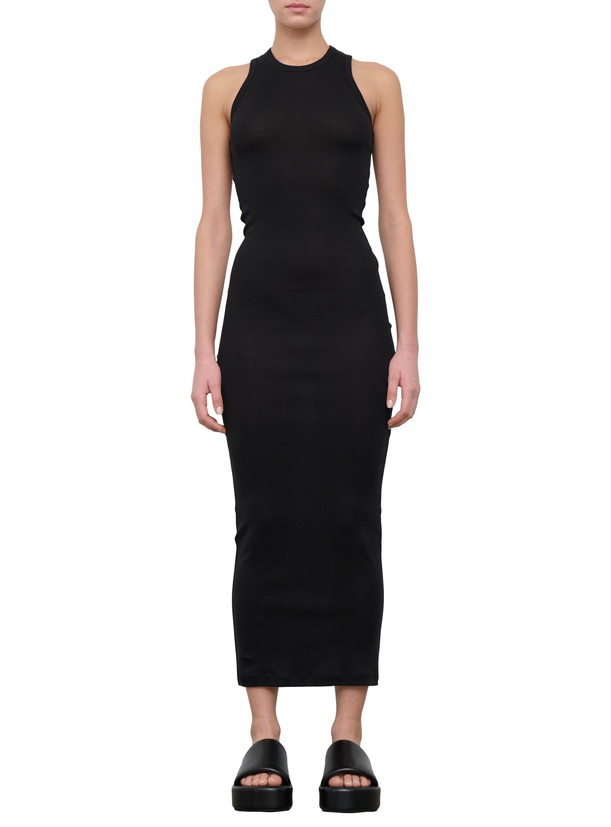 Tank Dress Column - Black