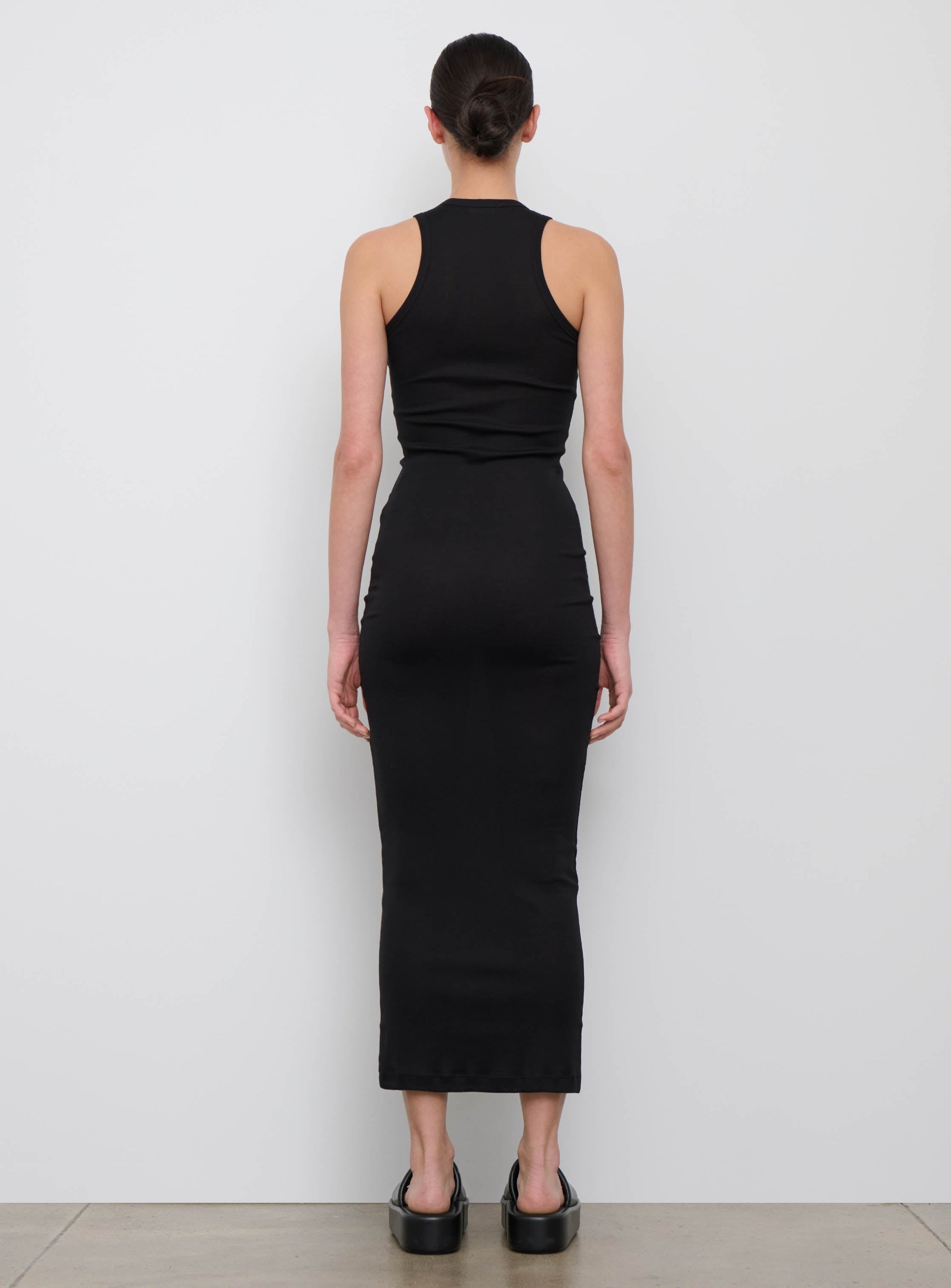Tank Dress Column - Black