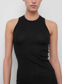 Tank Dress Column - Black