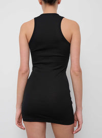 Mini robe débardeur - Black