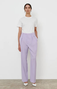 Tapered Low Rise Trouser - Lilac
