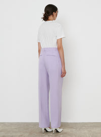 Tapered Low Rise Trouser - Lilac