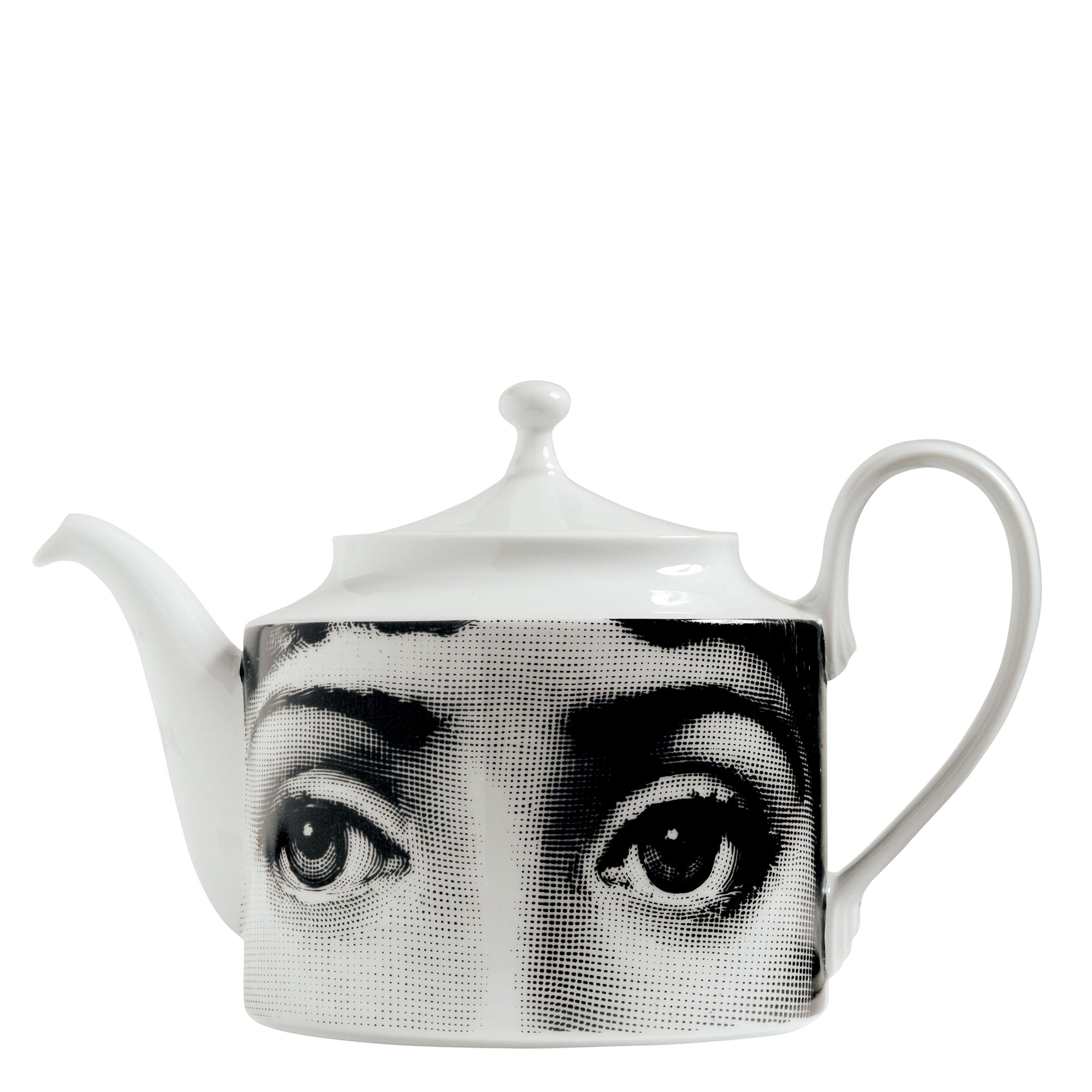 Tema e Variazioni porcelain teapot - Black & White