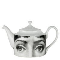Tema e Variazioni n°21 porcelain teapot - Black & White