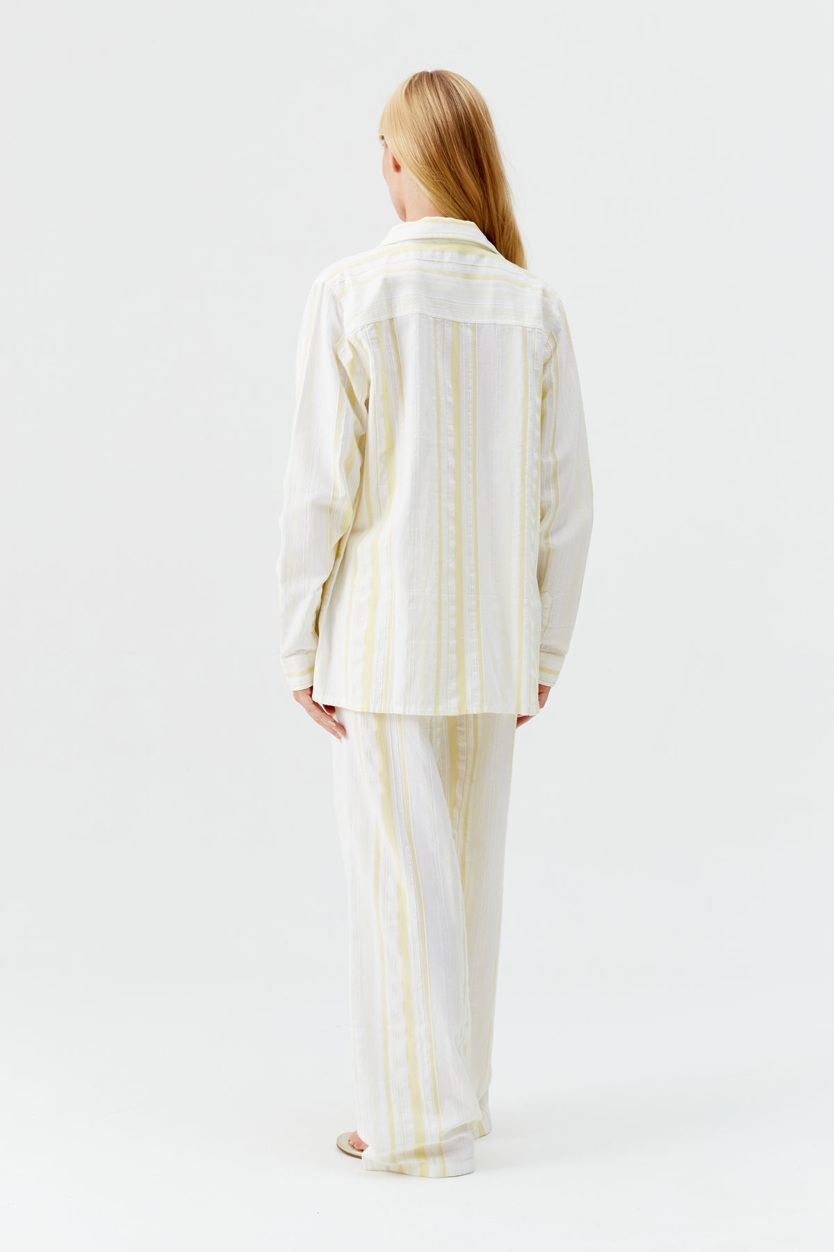 Chemise Tina à rayures - Yellow Stripe