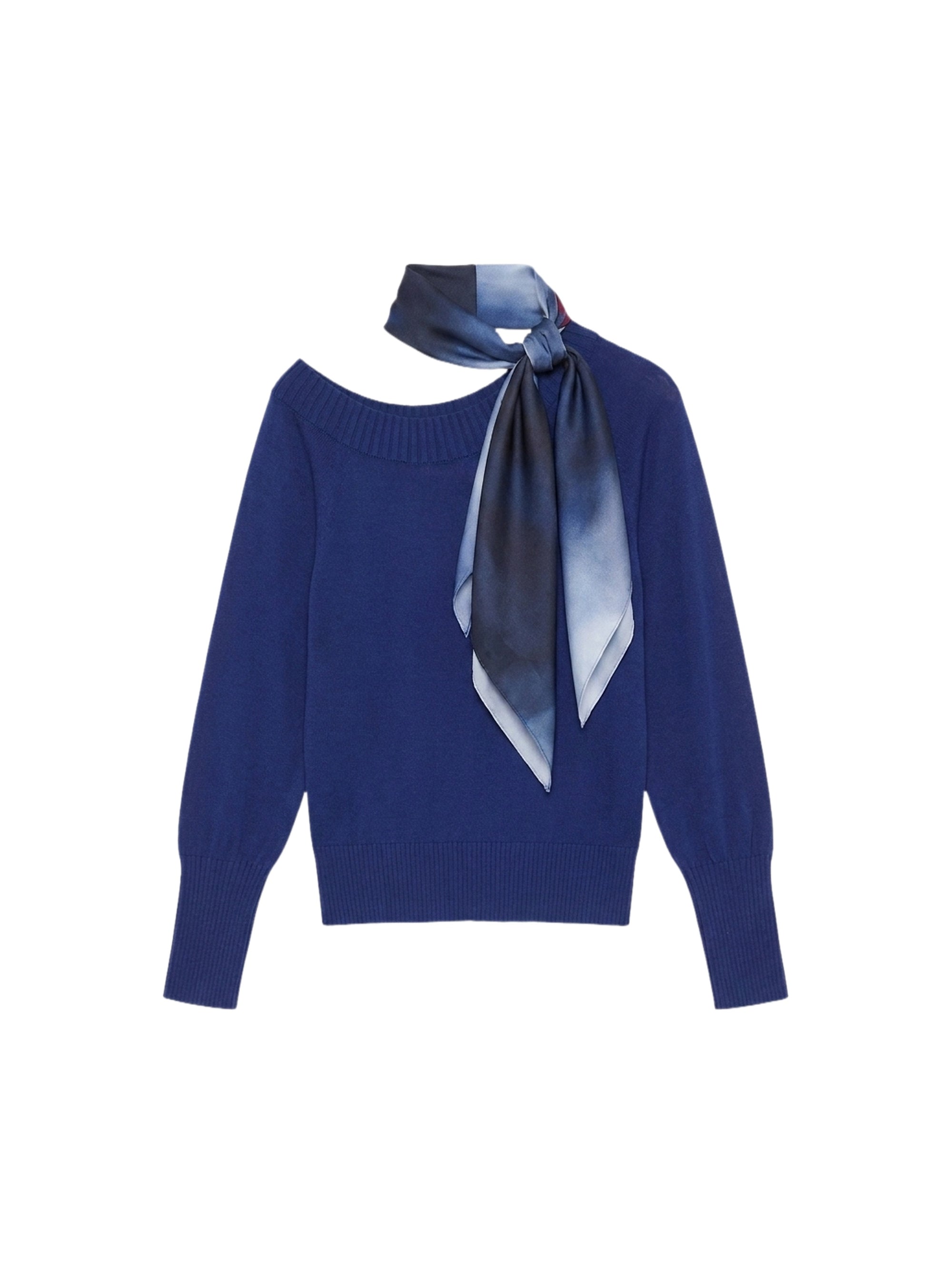 Pull tricoté manches longues - Blu & Azzurro