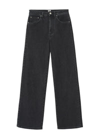 Jean coupe évasée en denim - Grey Wash